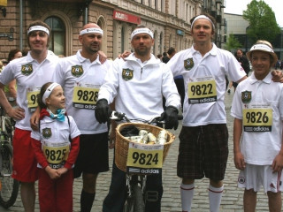 Foto: ''Prāta Vētra''  Nordea Rīgas maratonā